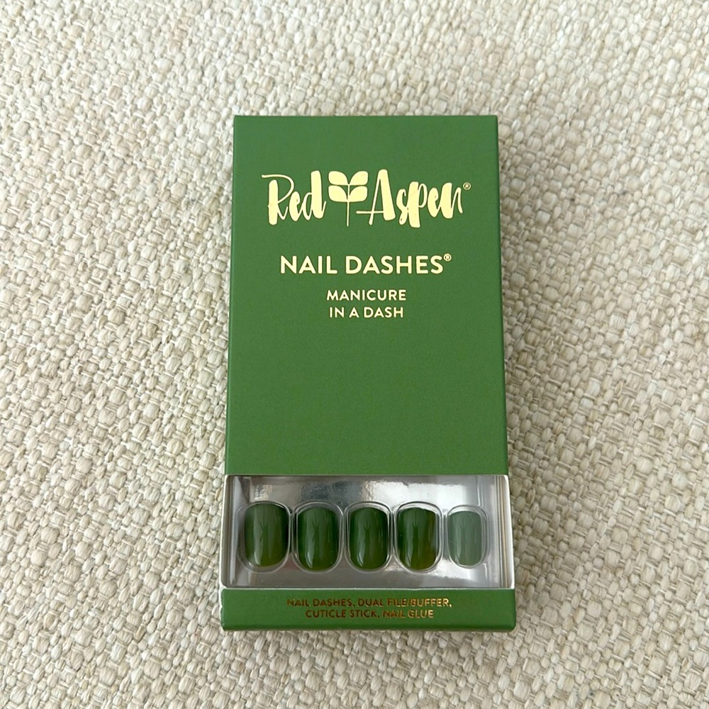 Red Aspen Nail Dashes New What’s the Dill Deandra?